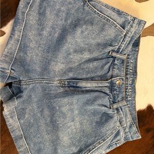 American Eagle Outfitters Light Blue Jean Shorts